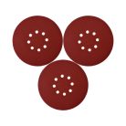 Tépőzáras csiszolókorong 180 mm P100 YT-82341 falcsiszoló zsiráfhoz (3db/cs)