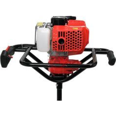 Benzines talajfúró 51,2 cm3 + 3 fúrószár