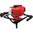 Benzines talajfúró 51,2 cm3 + 3 fúrószár