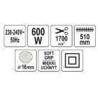 Elektromos sövényvágó 600W