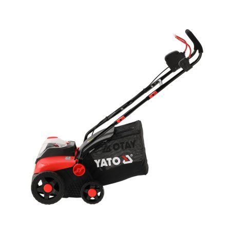 Akkumulátoros gyepszellőztető szénkefe nélküli motorral(2x4.0 Ah + töltő)