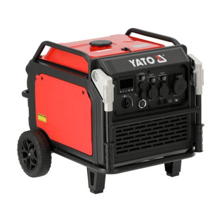 Hordozható benzines inverteres áramfejlesztő, 5000W, 19 l tank