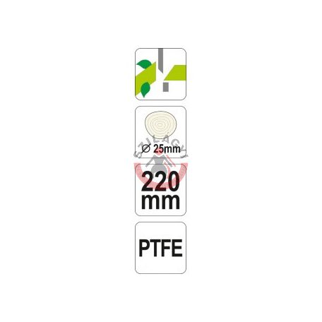 Metszőolló 210mm teflon bevonattal