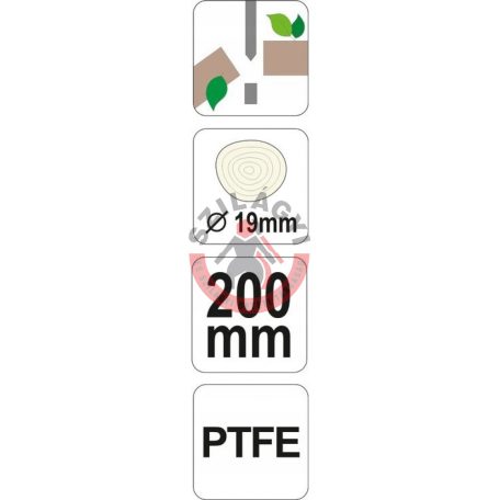 Metszőolló 200mm teflon bevonattal