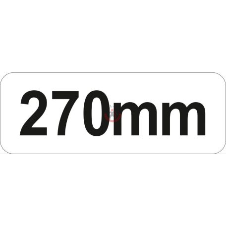 Kerti talajlazító 270mm