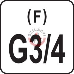 Gyorscsatlakozó 3/4" 1" belső menetes