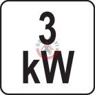 Elektromos hősugárzó 3 kW