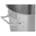 GASTRO Fazék fedővel 71 liter 450 x 450 mm inox