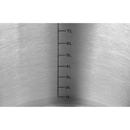 GASTRO Fazék fedővel 71 liter 450 x 450 mm inox