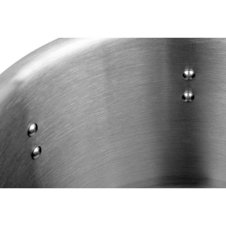 GASTRO Fazék fedővel 71 liter 450 x 450 mm inox