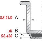 Nyeles lábas fedővel 1,9 liter 160 x 95 mm inox