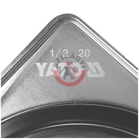YATO GASTRO Inox betét fedő GN 1/6