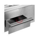 YATO GASTRO elektromos grill 550 mm 3000 W lapos és bordázott sütőlap