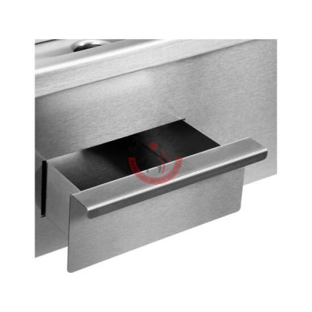 YATO GASTRO elektromos grill 550 mm 3000 W lapos és bordázott sütőlap
