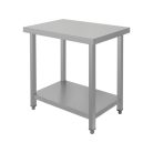 YATO Gastro rozsdamentes acél asztal 150x60 cm