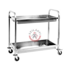 Zsúrkocsi két polcos 950x500x950mm