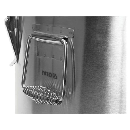 Ételszállító badella dupla falú 25 liter inox