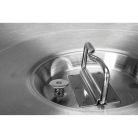 Ételszállító badella dupla falú 25 liter inox