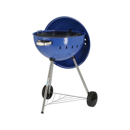 BBQ grillsütő 54 cm, kék