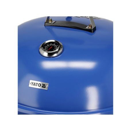 BBQ grillsütő 54 cm, kék