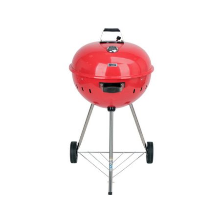 BBQ grillsütő 54 cm, piros