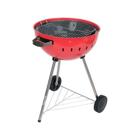 BBQ grillsütő 54 cm, piros