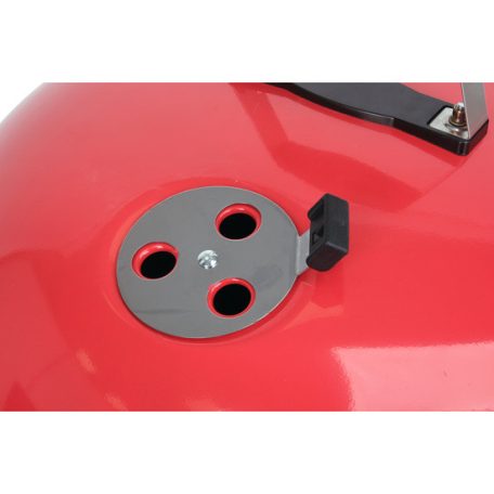 BBQ grillsütő 54 cm, piros