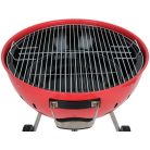 BBQ grillsütő 54 cm, piros