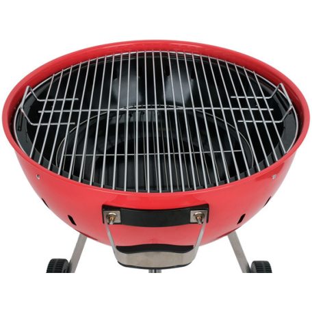 BBQ grillsütő 54 cm, piros