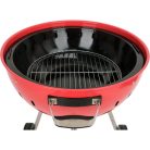 BBQ grillsütő 54 cm, piros