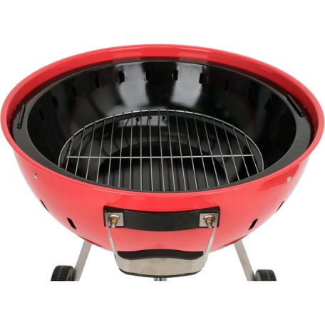 BBQ grillsütő 54 cm, piros