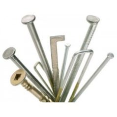 Szegek, kapcsok, csavarok